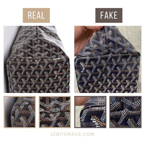 goyard fake vs real tote|legit check goyard tote.